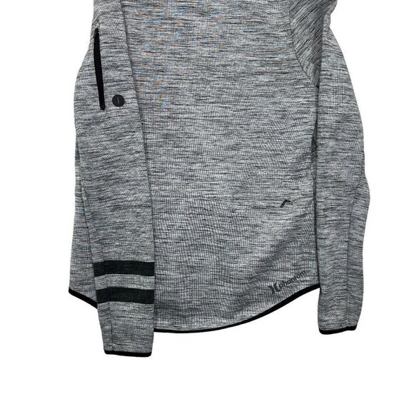Hurley Phantom Hoodie Women's Size Small Heather Gray Hooded Sweatshirt - Picture 7 of 12